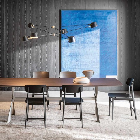 Molteni&C - Tavolo Gatwick Legno Rettangolare