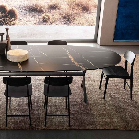 Molteni&C - Gatwick Marble Oval Table
