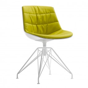 MDF Italia - Flow Chair girevole - 4 gambe LEM