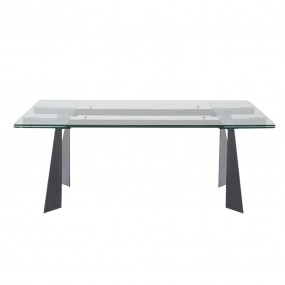 Riflessi - Toledo Glass Table Extra-Transparent