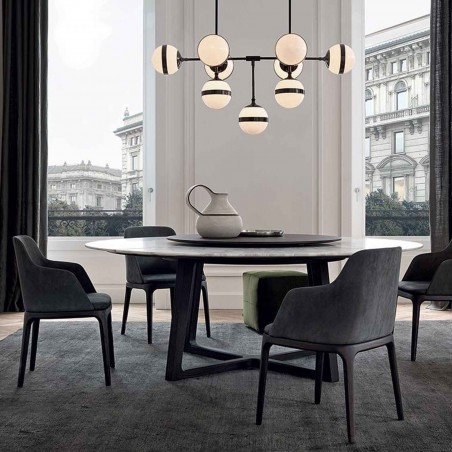 Poliform - Sedia Grace Con Braccioli