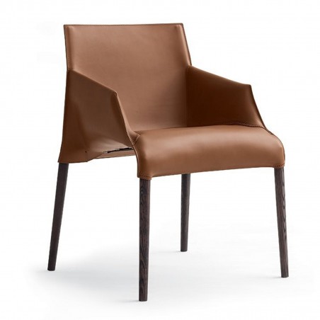 Poliform - Chaise Seattle avec  Accoudoirs