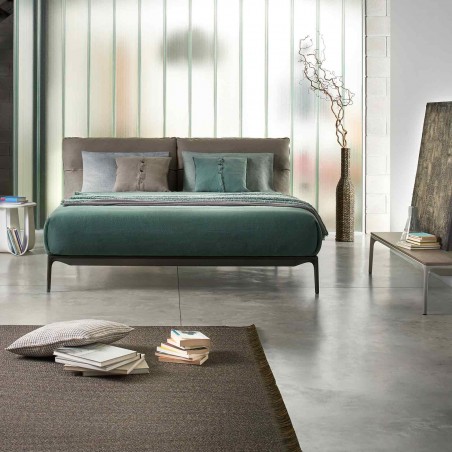 MDF Italia - Letto Yale Bed High headboard