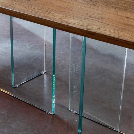Devina Nais  - Cosmopolitan Glass Table