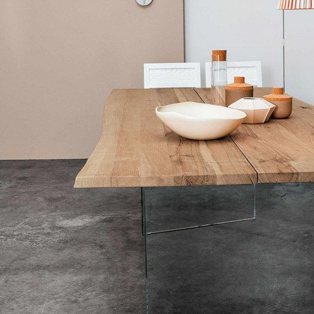 Devina Nais  - Twins Glass Table