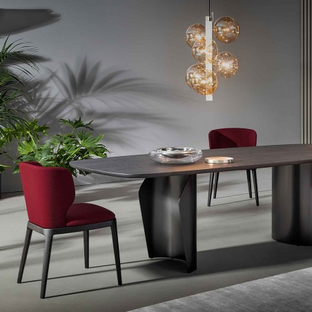 Bonaldo - Tavolo Flame in Marmo L 280 x P 115 cm