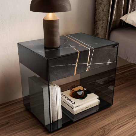 Lago - Upglass Table de Chevet