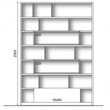 Molteni&C - 505 UP System Libreria 11