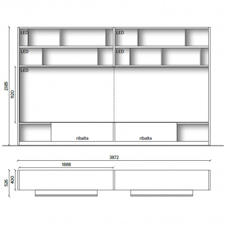 Molteni&C - 505 UP System Bookshelf 7