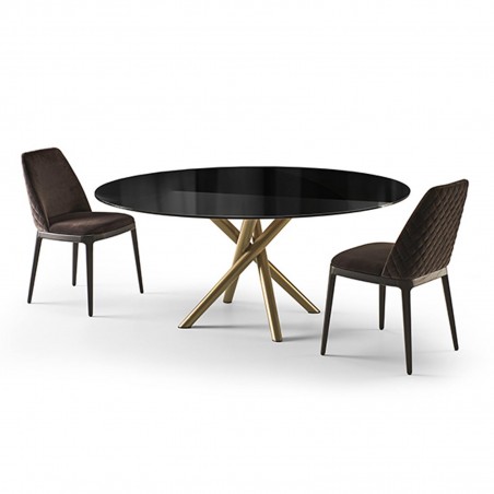 Eforma - Baly Table - Plateau en Verre