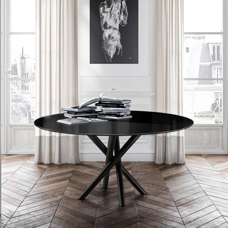Eforma - Baly Table - Plateau en Verre