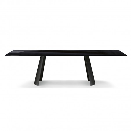 Eforma - Dorian Table - Plateau en Verre