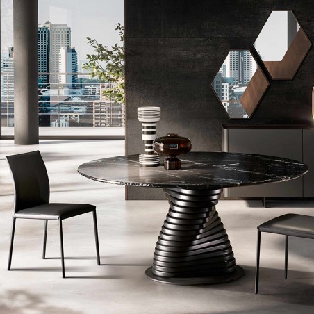 Eforma - Rotolo Table Fixe - Plateau en Marbre