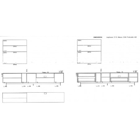 Molteni&C - Sistema giorno Pass-word Evolution - Molteni&C