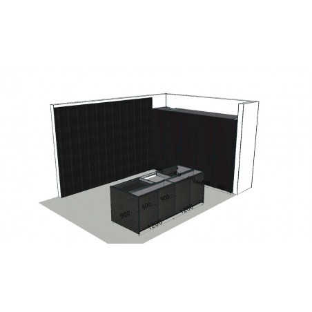 Meson's - Tratto Kitchen Wardrobe - Meson's