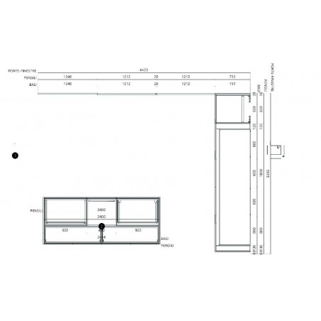 Meson's - Tratto Kitchen Wardrobe - Meson's