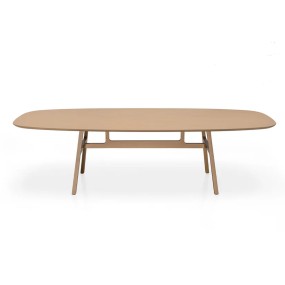 Kristalia - Bottega Oval Table - Wood Top