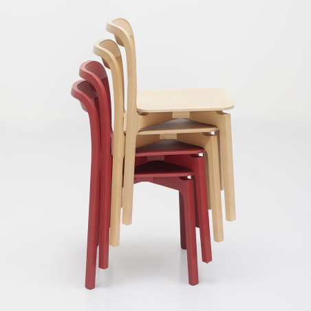 Kristalia - Contorna Chair - Low Backrest