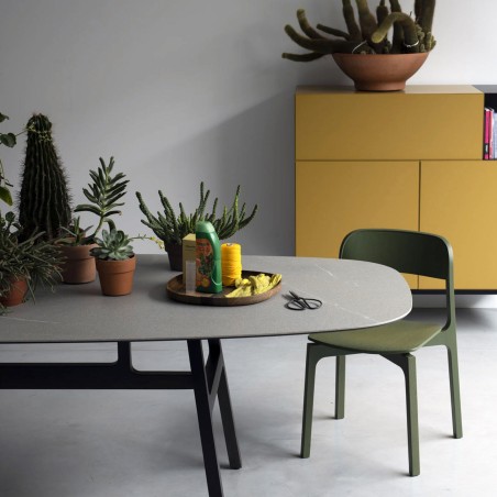 Kristalia - Contorna Chair - High Backrest