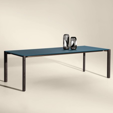 Lago - Correr Slim Table - Plateau en Verre
