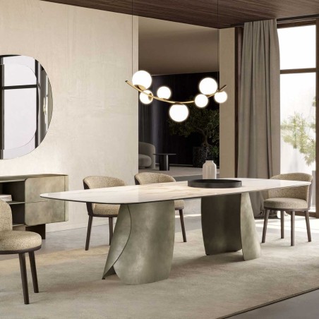 Eforma - Perla Tavolo - Plateau Céramique