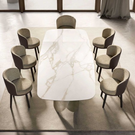 Eforma - Perla Tavolo - Top Ceramica