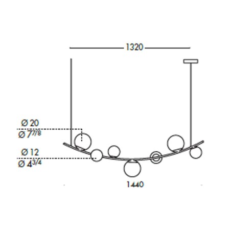 Eforma - Vida 2 Suspension Lamp