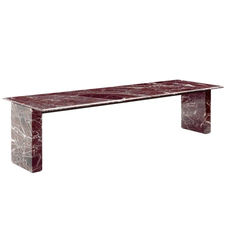 B&B Italia - Assiale Fix Table Red Levanto Marble