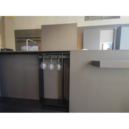 Modulnova - MH6 Super Matt Cucina + Zona Living