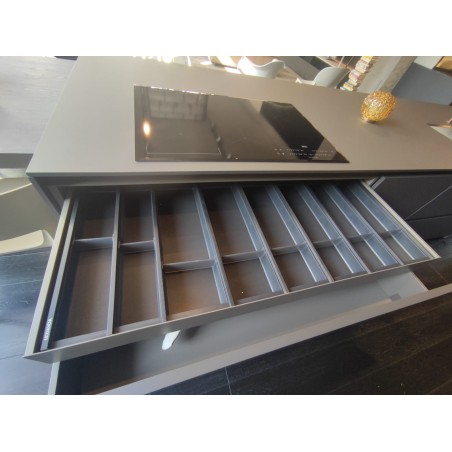 Modulnova - MH6 Super Matt Cucina + Zona Living