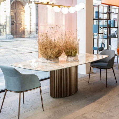 Riflessi - Enea Table - Plateau Céramique
