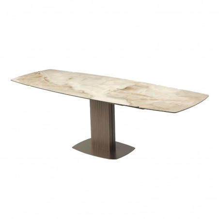 Riflessi - Sabino Tavolo Allungabile con Base Onda
