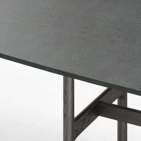 Novamobili - Torii Table with Marble Top
