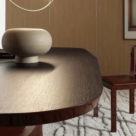 Molteni&C - Lise Table with Wood Top