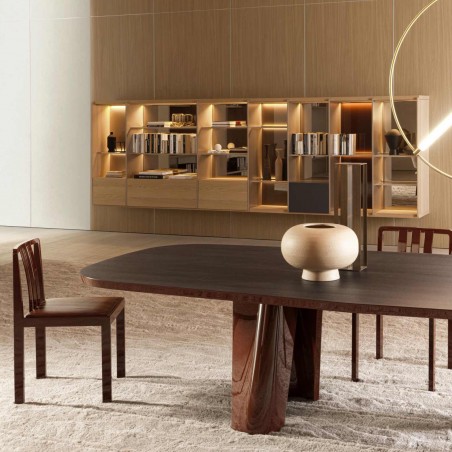 Molteni&C - Lise Table with Wood Top