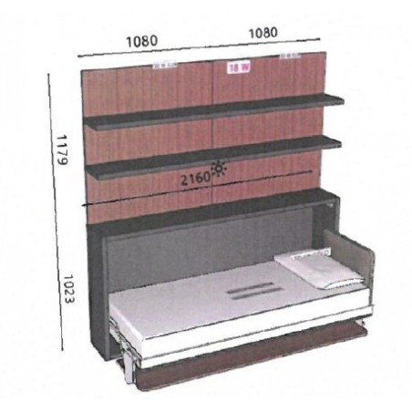 Clei - Kali Retractable Bed with Desk