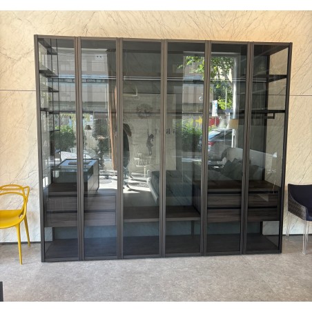 Sangiacomo - Scrigno Wardrobe with Glass Doors