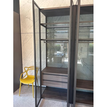 Sangiacomo - Scrigno Wardrobe with Glass Doors