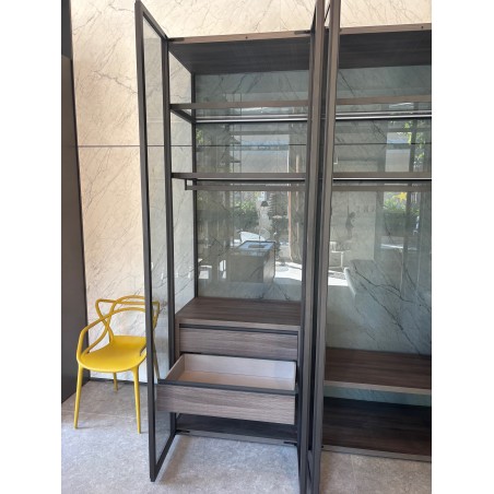 Sangiacomo - Scrigno Wardrobe with Glass Doors
