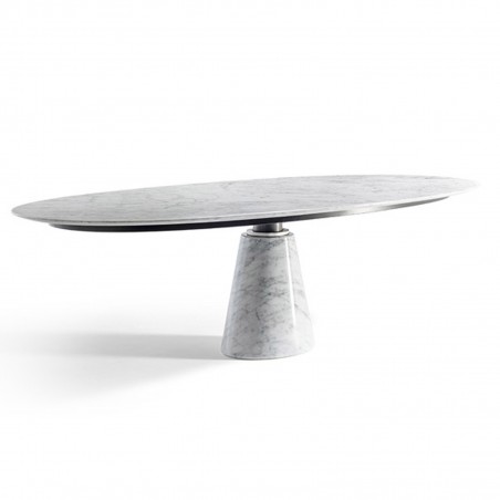 Poltrona Frau - Mesa Ellipse Tavolo Marmo