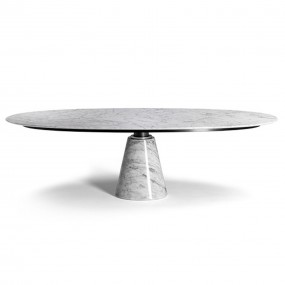 Poltrona Frau - Mesa Ellipse Tavolo Marmo