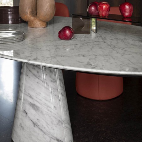 Poltrona Frau - Mesa Ellipse Table en Marbre