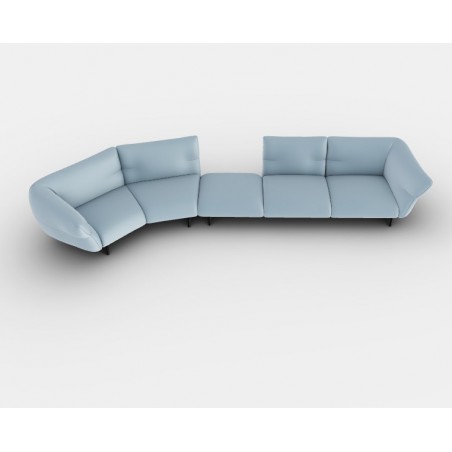 Cassina - Mon-Cloud Curved Sofa