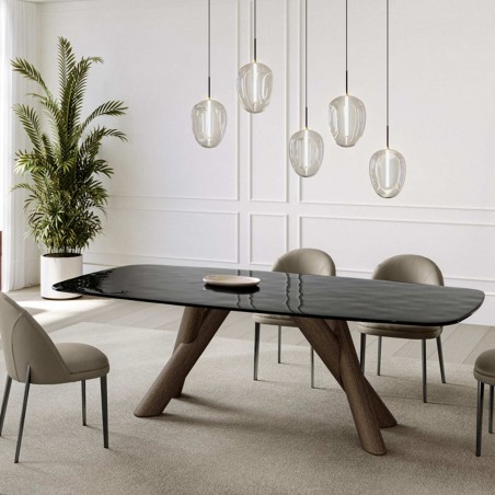 Eforma - Canova Glass Table