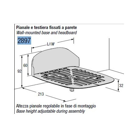 Lago - Roundy Fluttua Letto