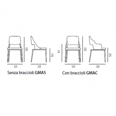 Riflessi - Maia Chair