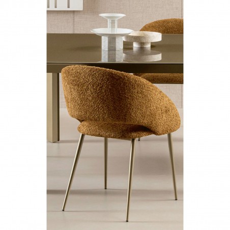 Riflessi - Bea chaise avec accoudoirs fins