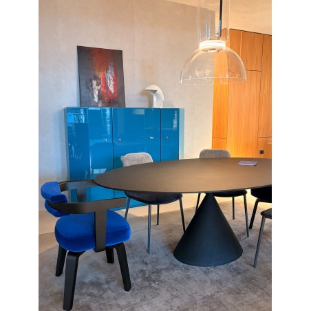 Desalto - Clay Table Ovale Pierre de lave