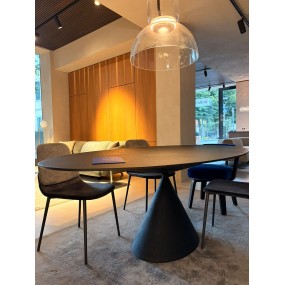 Desalto - Clay Table Ovale Pierre de lave