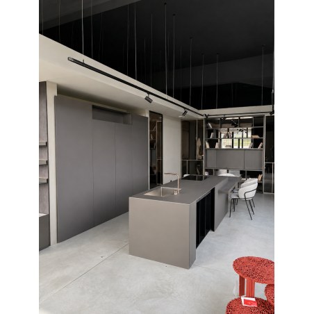 Modulnova - MH6 Super Matt Cucina + Zona Living